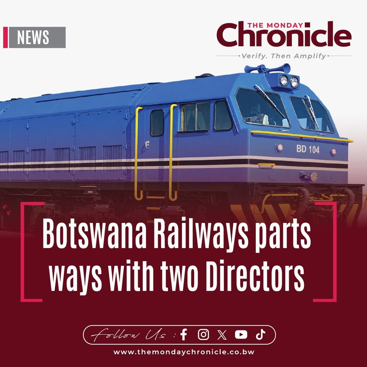 Botswana Railways parts ways with two senior directors amid restructuring