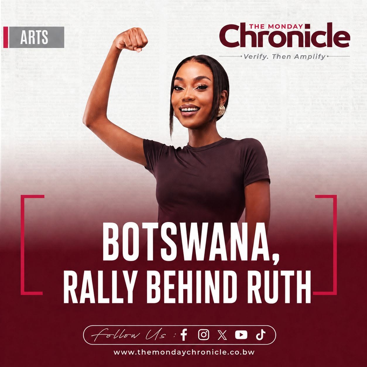Botswana, Rally Behind Ruth: Top Model Finalist Steps Onto the Global Runway